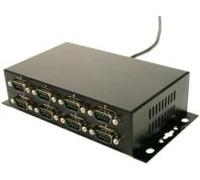 Exsys USB 2.0 to 8S Serial RS-232 ports - USB - Noir - CE - FC - ROHS - WHQL - FTDI - TxD - RxD