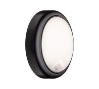Ext 230v Applique Cone Wall 15w 1600lm 3000k Détect. Mvt Ip44 Anthracite