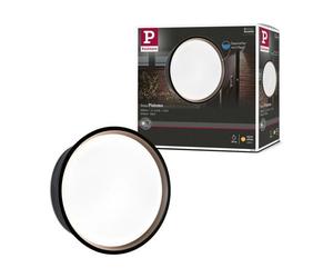 Ext 230v Applique Platomo 14,5w 2000lm 3000k Ip44 Bord De Mer Noir
