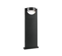Ext 230v Borne Lumineu Swivea 8w 1150lm 3000k Ip44 Aluminium Anthracite