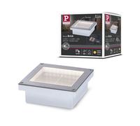 Ext 230v Encastré De Sol Brick 10x10cm 0,8w 80lm 2700k Détecteur Mvt Ip67