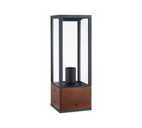 Ext 230v Lanterne Timba H.400mm Max.60w E27 Ip44 Bois