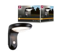 Ext Solaire Applique Diskola 3,5w 500lm 3000k Détect Mouvement Ip44 Anthra