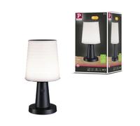 Ext Solaire Lampe À Poser Ilanga 2,1w Usb-C 320lm 2700k 3sd Noir/Bl Ip44