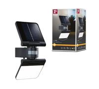 Ext Solaire Lesla 12,5w 1600lm 3000k Détecteur Mvt Anthracite Ip65
