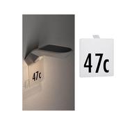 Ext Solaire Numéro De Maison Pour Applique Soley