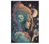 Extase Cosmique Puzzles en Bois Adultes Et Adolescents 1000 Pieces EnfFourmis Puzzle Décoration Mur Moderne Art Jouets Cadeau IntéressFourmis 78×53cm