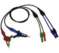 Extech 380565 Test laisses avec ce Milliohmmètre Kelvin Clips pour dispose modèle 380580