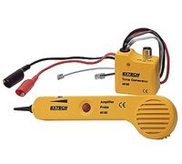 Extech 40180 Générateur de tonalités avec kit de sondes d'amplification | Détecteur de câbles, test continuité, RJ11/RJ45, pinces crocodile, sonde isolée, piles 9V, mallette