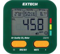 Extech Appareil de mesure de la qualité de l'air température, humidité de l'air, CO2, point de condensation