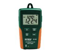 Extech DL150 Enregistreur de tensions/courants efficaces CA 110 V | Tension CA 600V et courant 200A, True RMS, enregist. 4000 pts, USB, pince courant, cordons, mallette