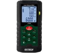 Extech Instruments Télémètre laser DT60M - 60 m, écran rétroéclairé, Pythagore, étalonné d'usine