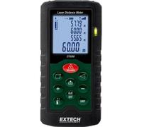 Extech Instruments Télémètre laser DT60M - 60 m, écran rétroéclairé, Pythagore, étalonné d'usine