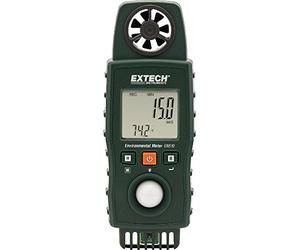 Extech EN510 Appareil de mesure d’environnement dix en un, Vert
