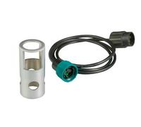 Extech EX050 Câble d'Extension de 5 Mètres pour Testeurs ExStik - Rallonge Étanche avec Poids et Protection de Sonde pour Analyse de l'Eau, Noir