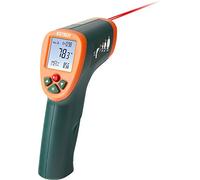 Extech IR270 Thermomètre Infrarouge Alerte Couleur, -58 à 1472F | Sans contact, +/-1,5%, alerte LED tricolore, émissivité réglable 0,1-1,0, min/max/moy, réponse 0,5s