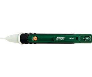 Extech MD10 - Détecteur Magnétique Et Lampe De Poche Sans Contact - Détecte Les Champs Magnétiques CA, CC Et Permanents Avec Indicateur LED Bleu - Format De Poche, Fonctionne Avec 2 Piles AAA