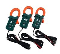 Extech PQ34-12 - Sondes De Courant Flexibles 1200 A (Lot De 3) | Commutable 20/200/1200A, mâchoire 50mm, +/-1% PE, 45-400Hz, CAT III 600V, pour analyseurs PQ3450/PQ3470