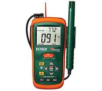 Extech RH101 Combinaison d'Hygromètre avec thermomètre infrarouge | HR 10-95%, temp air, IR sans contact avec pointeur laser, double LCD rétroéclairé, max/maintien données