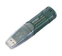 Extech RHT10 Enregistreur De Données USB D'Humidité Et De Température Avec Mémoire De 16 000 Points De Données, Point De Rosée, Horodatage Et Surveillance Environnementale À Long Terme