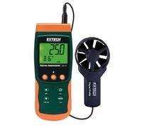 Extech SDL310 Thermo-Anémomètre Et Enregistreur De Données | Vélocité air à 4930pi/min, temp air à 122F, entrée Type K/J, LCD 9999 pts, Excel SD, RS-232/USB