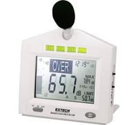 Extech SL130W Alerte De Niveau Sonore Avec Alarme | Surveillance sonore continue, seuils HI/LO réglables 30-130 dB, sortie relais, micro 180°, ANSI Type 2