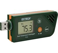 Extech TH30 Enregistreur de données température double USB, Vert
