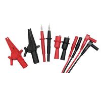 Extech TL808-KIT Kit de Fils de test professionnel | Kit 8 pièces, deux rallonges 42po (1m), sondes robustes, pinces crocodile isolées, CAT III/CAT IV