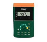 Extech UM200 Micro-Ohmmètre Haute Résolution De Précision - Résolution De 1 µΩ, Courant De Test De 10 A, Écran LCD Rétroéclairé À 5 Chiffres, Mémoire Et Interface PC, Kit Complet Inclus