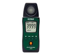 Extech UV505 Mesureur Lumière UV-AB de Poche, UVA et UVB | Mesure intensité UVA et UVB, capteur 290-390nm, maintien pic, min/max, LCD rétroéclairé, format poche