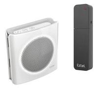 Extel 081748 Extension sonnerie universelle sans fil, Blanc, 200 m
