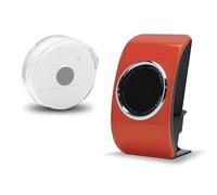 Extel - Carillon - Loobs sans fil, Couleur Noir Laqué, Multimélodie : 6 sonneries, Avec batterie rechargeable * Résistant aux intempéries * - 063878