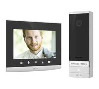 Extel CONNECT 2 Interphone vidéo Wi-Fi Set complet gris, noir