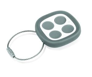 Extel Eve Télécommande Universelle Portail et Garage 433-868 MHz | Copieuse de signaux, 4 canaux, Anti-choc, Compacte, Kit complet