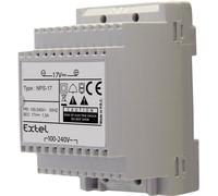 Extel Interphone Alimentation pour rail DIN gris