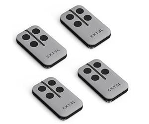Extel - Télécommande Extel Beep pour portail et porte de garage (ex WEATEM) - Lot de 4