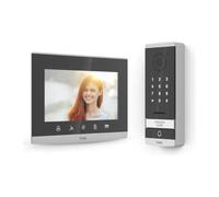 Carillons & Portiers vidéo Extel Visiophone filaire extel code 7 pouces / 18cm avec clavier à code intégré -