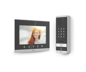 EXTEL Visiophone filaire Extel Code - Avec digicode intégré (encastrable ou en saillie)