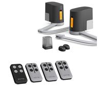 Motorisation connectée à bras articulés pour portail battant : 2.5m/250kg par battant - XB250 + 2 télécommandes OFFERTES - Extel
