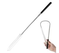 Extendable Drain Brush - Adjustable Length Debris Remover, Kitchen Bathroom Sink Cleaning, Long Reach Flexible Shaft Scrubbing, Cleans Trap Buildup Quickly, Household Blockage Removal Device