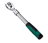 Extendable Ratchet - Extended Ratchet Wrench, 1/4 3/8 1/2 Inch Extensible Drive | Quick-Release 72-Tooth Socket Spanner for Mechanical Engineering, and Car Repair