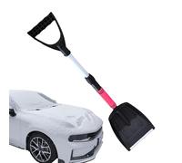 Extendable Snow Shovel - Retractable Winter Clearing Tool, Digging Scoop for Snow Removal, Foldable Handle System, Cold Weather Safety Gear with Space Saving Design, Mobile Ice Tool for Clearing