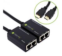 Extender HDMI 1080p60Hz do 30m po skrętce Kat5e/6
