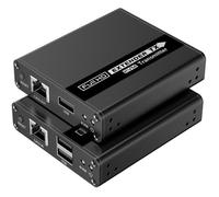 Extender HDMI KVM - PREMIUMCORD - 4K et FULL HD 1080p - Transmission USB - 70m - Boîtier Métallique