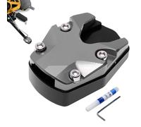 Extender pour moto Chevalier - pad de pied extension côté non-glissement | Accessoires de moto de soutien Anti Sinking support | Extender Stand pour plancher chaud