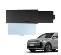 Extendeur de Pare-Soleil pour Auto | Complément Polarisé de Visière Anti-Éblouissement,Protection Anti-Éblouissement Rétractable à Fermeture Éclair pour Trajets et Conduite Diurne