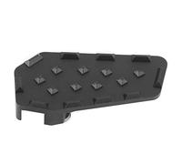 Extendeur de pédale de frein de moto Aramox, extension de pédale de levier de frein arrière en aluminium agrandir la plaquette d'extension en alliage d'aluminium CNC pour S1000XR 2015-2018(Noir)
