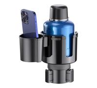 Extendeur de Porte-Gobelet | Elargisseur de Porte-gobelet Réglable pour Gobelets de Grande Taille | Support Multifonction pour Gourdes Smartphones Grandes Bouteilles Café