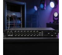 Extendeur De Réseau Dmx512 Rdm 8 Canaux, Convertisseur De Signal De Protocole avec Écran LCD, Signal Déclairage Opto-isolé 2000 V, pour Éclairage De Scène, De Théâtre, De Banquet Et Spectacle