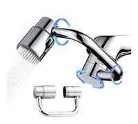 Extendeur de Robinet pour Lavabo de Salle de Bain - 1080 Degrés Rotatif Extension de Robinet | Fournitures de Jardinage à Domicile pour Tout-Petits Buanderie Toilettes Bassins Plans de Travail Lave-Va